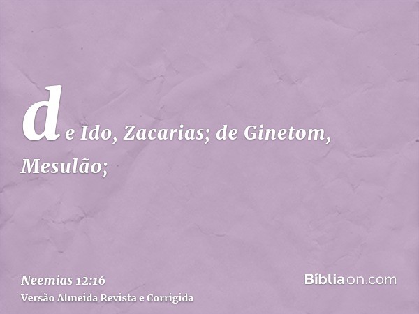 de Ido, Zacarias; de Ginetom, Mesulão;